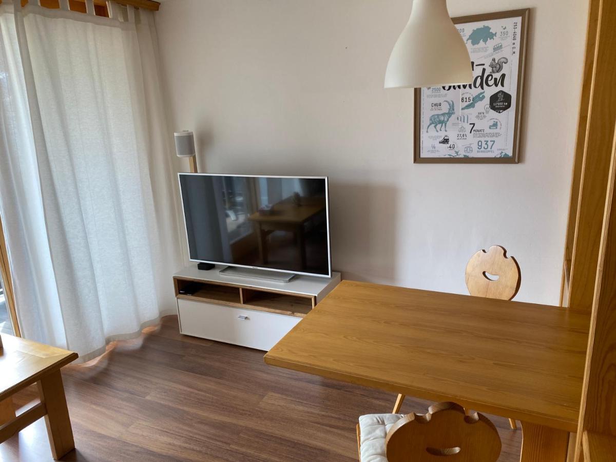 Moderne Ferienwohnung In Laax - Modern Apartment In Лакс Екстер'єр фото