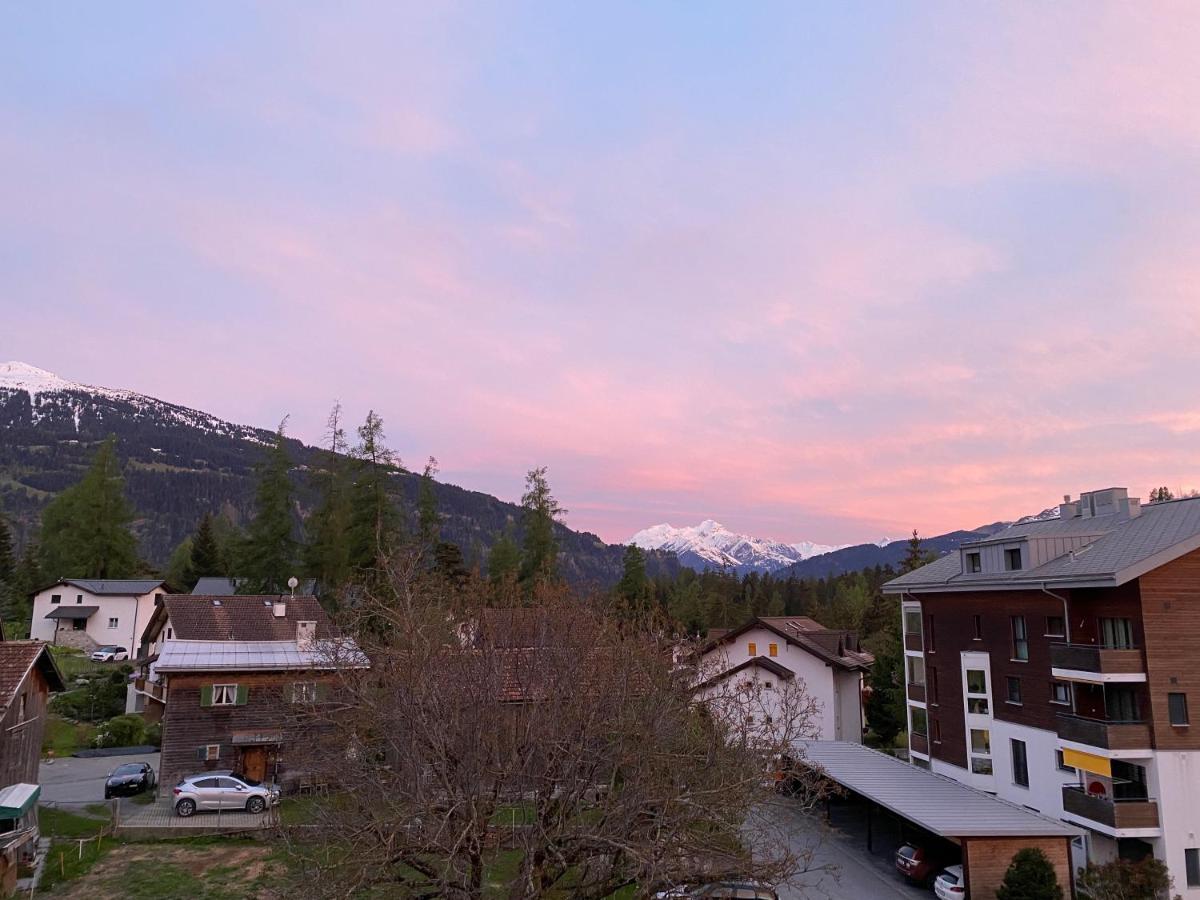 Moderne Ferienwohnung In Laax - Modern Apartment In Лакс Екстер'єр фото